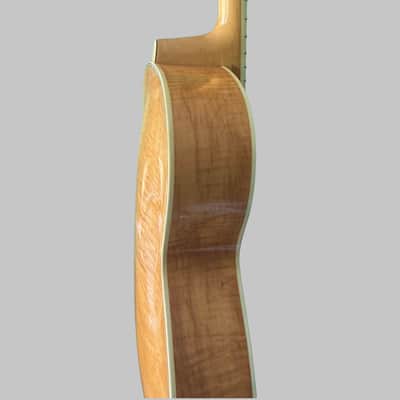 1958 Höfner 456 Blonde Archtop – Exceptional Flame Maple – Germany w/ case image 7