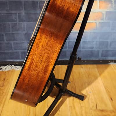 Vintage 1960s Estrada FS-5 Acoustic Guitar Natural-GOOD Tone-Repaired Headstock image 13