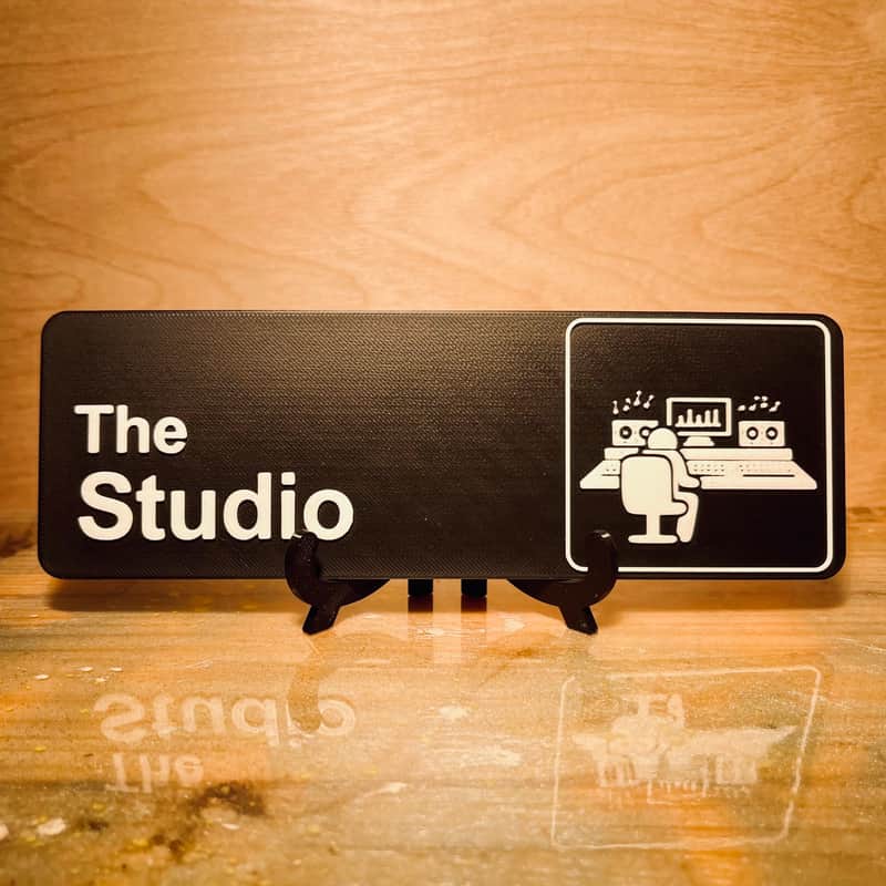 The Studio Sign - Recording Studio Decor image 1