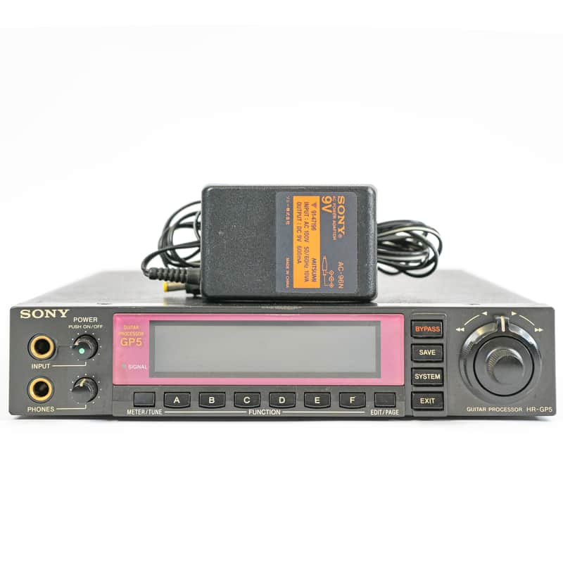 Sony HR-GP5 Half Rack Guitar Processor - An Enchanting Audio Alchemist image 1
