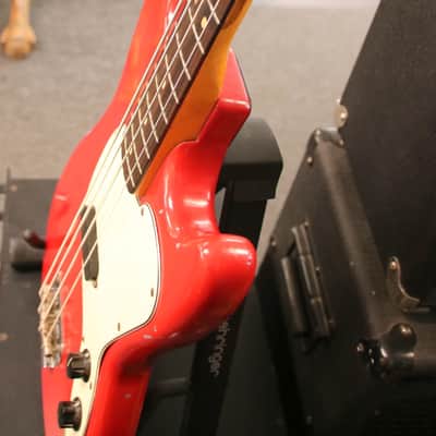 Vintage USA Fender Musicmaster Bass 1973 Dakota Red image 6