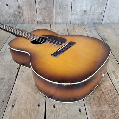 Custom Kraft Kay Made Vintage Acoustic Guitar Model 6116 - Sunburst image 11
