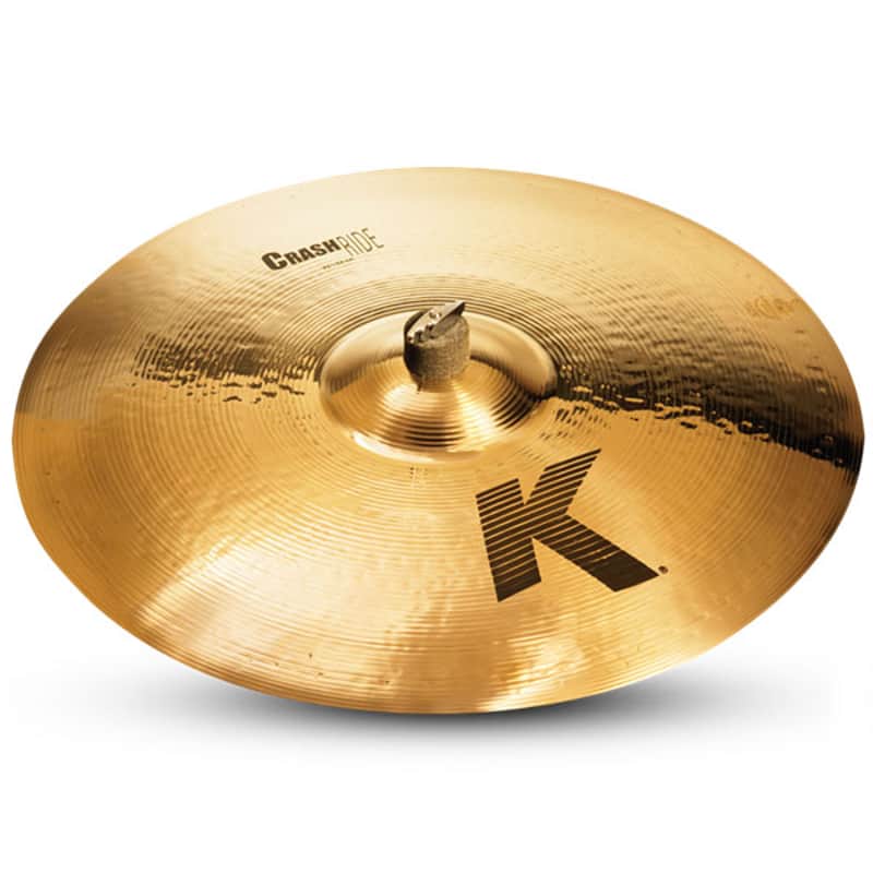 Zildjian 21" K Crash Ride Brilliant Cymbal image 1