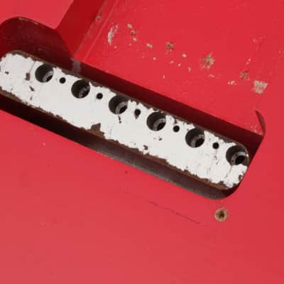 Pre-CBS 60's Aged Tremolo Vintagecorrect, Pat. Pend.Saddles, Made in UK image 10