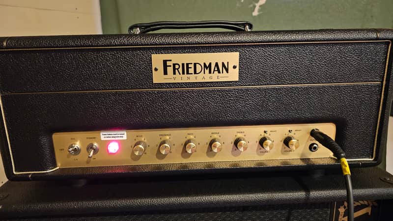 Friedman PLEX 2-Channel 50-Watt Guitar Amp Head 2024 - Present - Black image 1