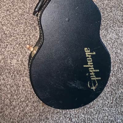 Epiphone Les Paul Custom silverburst electric guitar ohsc image 12