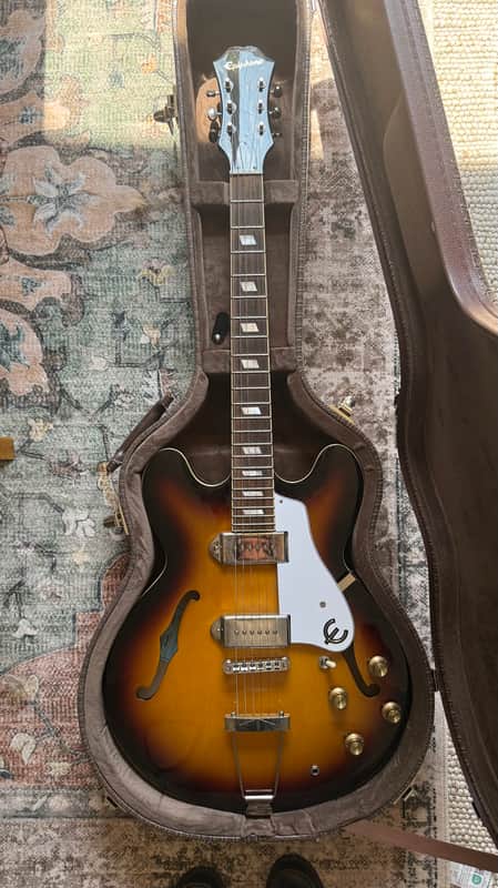 Epiphone Casino with Laurel Fretboard 2023 - Present - Vintage Sunburst image 1