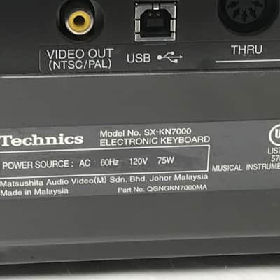 Technics SX-KN7000 Electronic Digital Professional Keyboard image 12