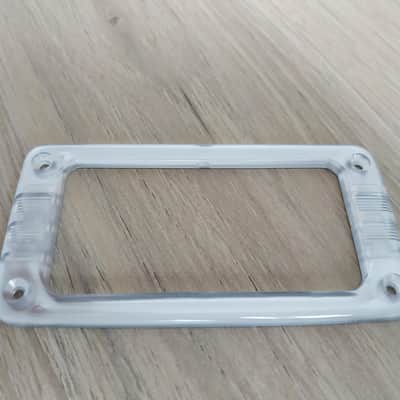 1 Official Gretsch Pickup Silver Mount Ring + Screws image 2