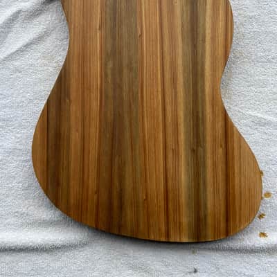 SHC - jazzmaster style - reclaimed cypress and walnut - reclaimed Americana image 5