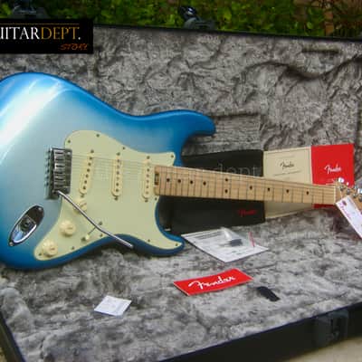 ♚MINT♚ 2019 FENDER AMERICAN ELITE STRATOCASTER USA ♚ SKYBURST !♚ MAPLE CAP♚ Ultra image 1