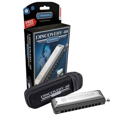 Hohner Discovery 48 Chromatic Harmonica Key of C image 1