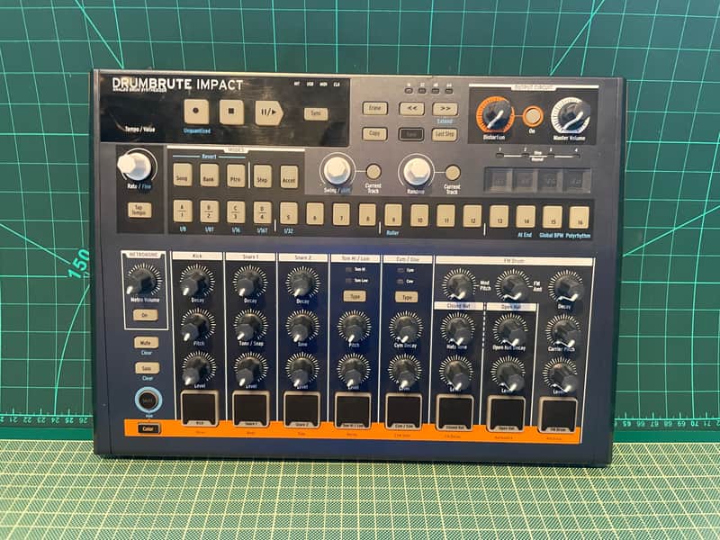 Arturia DrumBrute Impact 2018 - 2021 - Black image 1