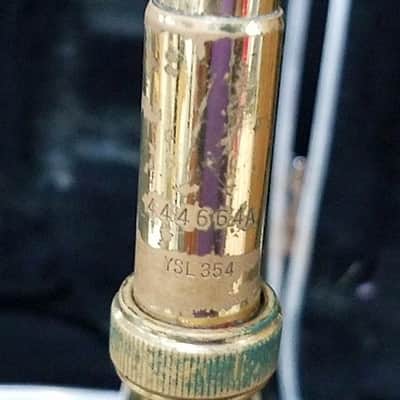 Yamaha YSL-354 Standard Trombone, Japan, Lacquered Brass, Acceptable, No case. image 5