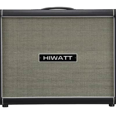 Hiwatt HG212 Guitar Amplifier Speaker Cabinet with 2x12 Inch Speakers, 8 Ohm, 200W, Black image 1