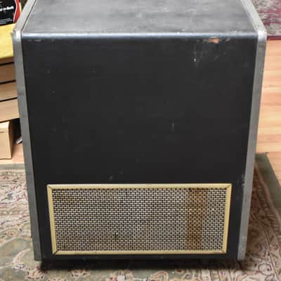 1970s Leslie 825 Amplifier/Rotating Speaker Combo Black image 2