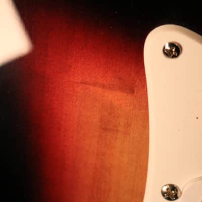Squier Bullet Stratocaster with Tremolo and Laurel Fretboard 2019 - Brown Sunburst S/N ICS19** image 13