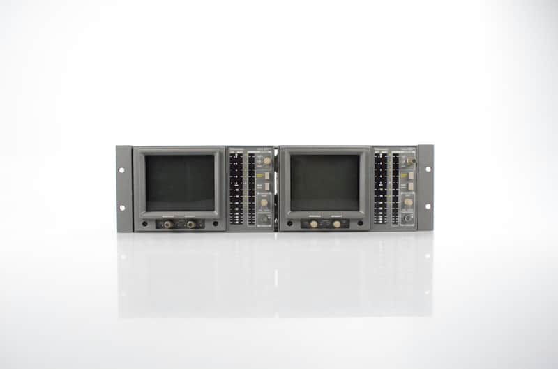 Tektronix 760A Stereo Audio Monitor Oscilloscope 760 A Rack Rackmount #32102 image 1