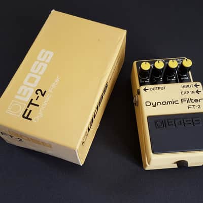 Boss FT-2 Dynamic Filter Black Label 1986 - Yellow image 14