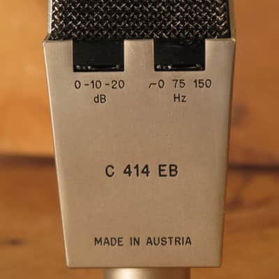 AKG C414 EB with Nylon CK12 Capsule 1970s - Silver SN4845 image 18