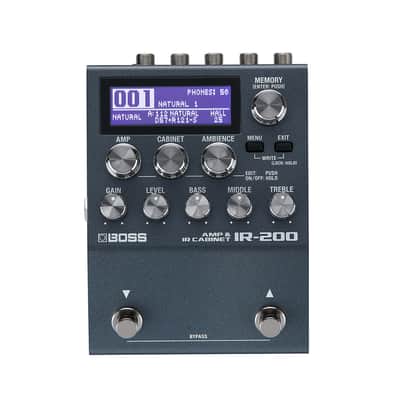Boss IR-200 Amp & IR Cabinet Pedal - Open Box image 1