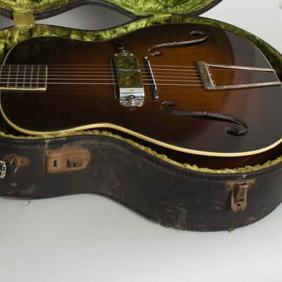 Rickenbacker Ken Roberts Model Hollow Body Electric Guitar (1936), ser. #B-769, original black hard shell case. image 12