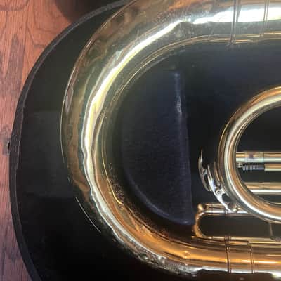 Conn 19I Euphonium – 1950s Vintage USA – Upright Bell image 9