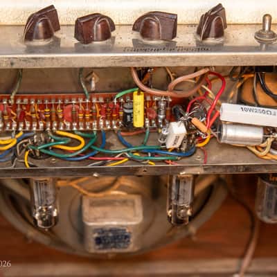 1960 Gibson Gibsonette Tremolo GA-8T Discoverer - 1x12 - Tube Combo Amp image 10