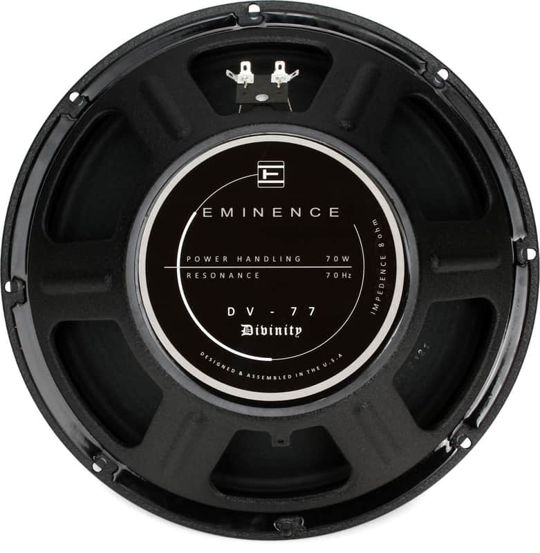 Eminence DV-77 Mick Thomson Signature 12-inch 70-watt Replacement Guitar Amp Speaker - 8 ohm image 1