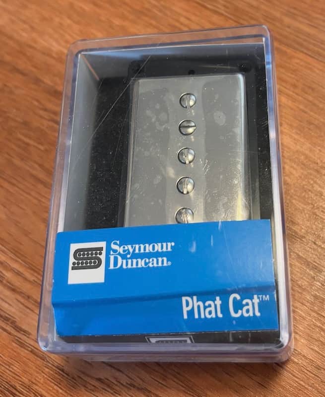 Seymour Duncan Phat Cat P90 2023 - Nickel BRIDGE POSITION image 1