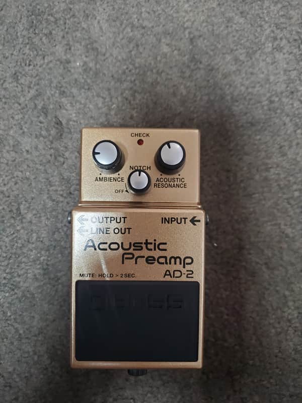 Boss AD-2 Acoustic Preamp Pedal image 1