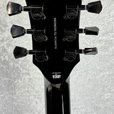 IN-STOCK 2025 LTD EC-201 ECLIPSE LP SINGLE CUT GUITAR / BLACK image 5