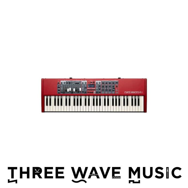 Nord Electro 6D 61 - Semi-Weighted Waterfall Keybed [Three Wave Music] image 1