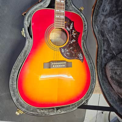 Epiphone Hummingbird 2010 - Cherry Sunburst image 1