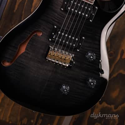 PRS SE Custom 24 Semi-Hollow Charcoal Burst image 3