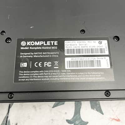 Native Instruments Komplete Kontrol M32 image 7