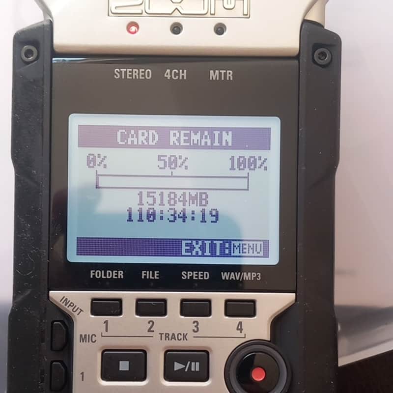 Zoom H4n PRO Handy Digital Multitrack Recorder 2010s - All Black image 1