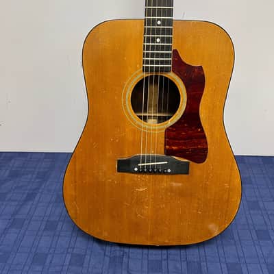 Vintage Gibson Custom J-50 Dreadnought Acoustic Guitar with Case Late 1960's image 7