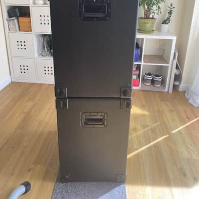 Gallien-Krueger 1001RBmk2 + 2 Neo410 cabs 2014 - silver/grey and black image 7