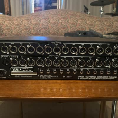 Simmons SDS7 Digital-Analog Drum System 1983 - Black image 3