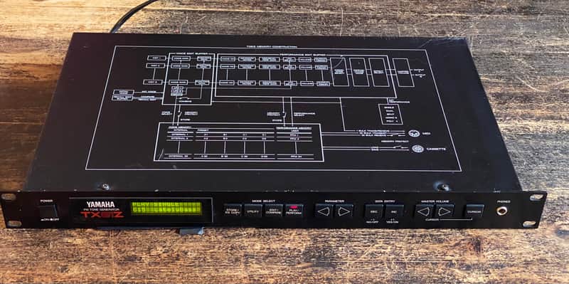 Yamaha TX81Z Rackmount FM Tone Generator 1987 - 1988 | Reverb