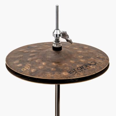 Istanbul 13" Agop Xist Dry Dark Hi-hat Cymbals IXDDH13 image 2
