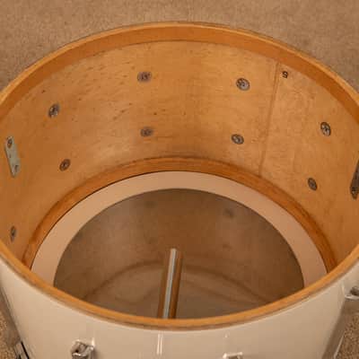 1970s Premier B303 White Duroplastic Drum Set image 22