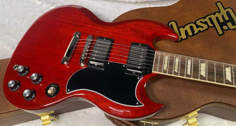 NEW ! Gibson SG Standard '61 Stop Bar - Vintage Cherry - 7.2 lbs - Authorized Dealer - G07252 image 1