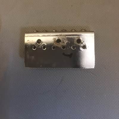 Original 70's Fender Telecaster Deluxe hardtail bridge image 3