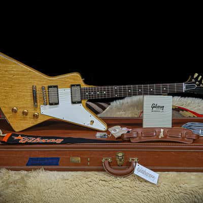 2021 Matched Set 1958 Flying V and Explorer Production Sample #3 "Korina" image 3