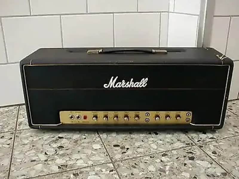 1975 MARSHALL ARTISTE 100 W AMP TOP - made in UK - REVERB image 1