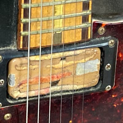 Mosrite Brass Rail The New 1976 Model Bicentennial Deluxe Black #17 Crazy Rare - Project Guitar image 13