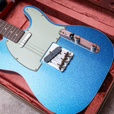 FENDER USA Custom Shop 60's Flamethrower Telecaster Custom Jrny Relic "Lake Placid Blue Sparkle" (2026) image 2