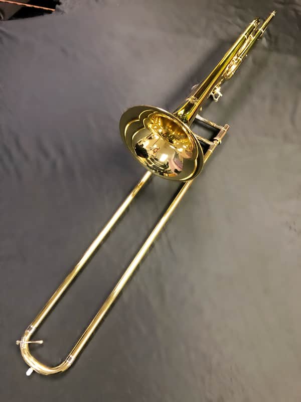 Bach 42BO Stradivarius Series F-Attachment Trombone with Lacquer slide image 1